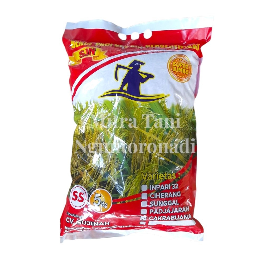 Benih Padi SS Cakrabuana Super Jumbo Cap SJN 5Kg