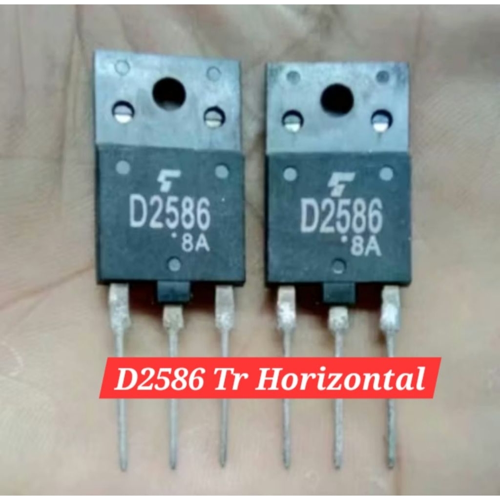transistor D2586 horizontal tv original