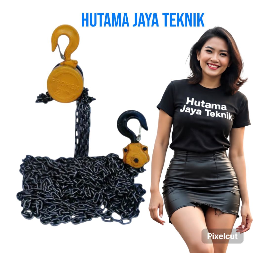 Prohex || Chain Block Blok Derek Katrol Takel 2 T Ton 2T 2Ton 10 M Mtr Meter 10M 10Meter