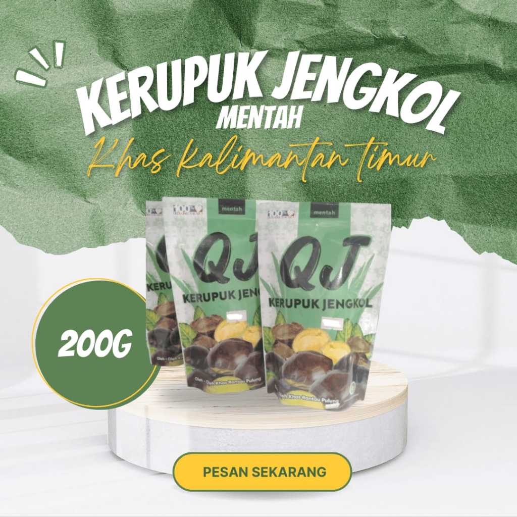 KRIPIK JENGKOL KHAS KALIMANTAN