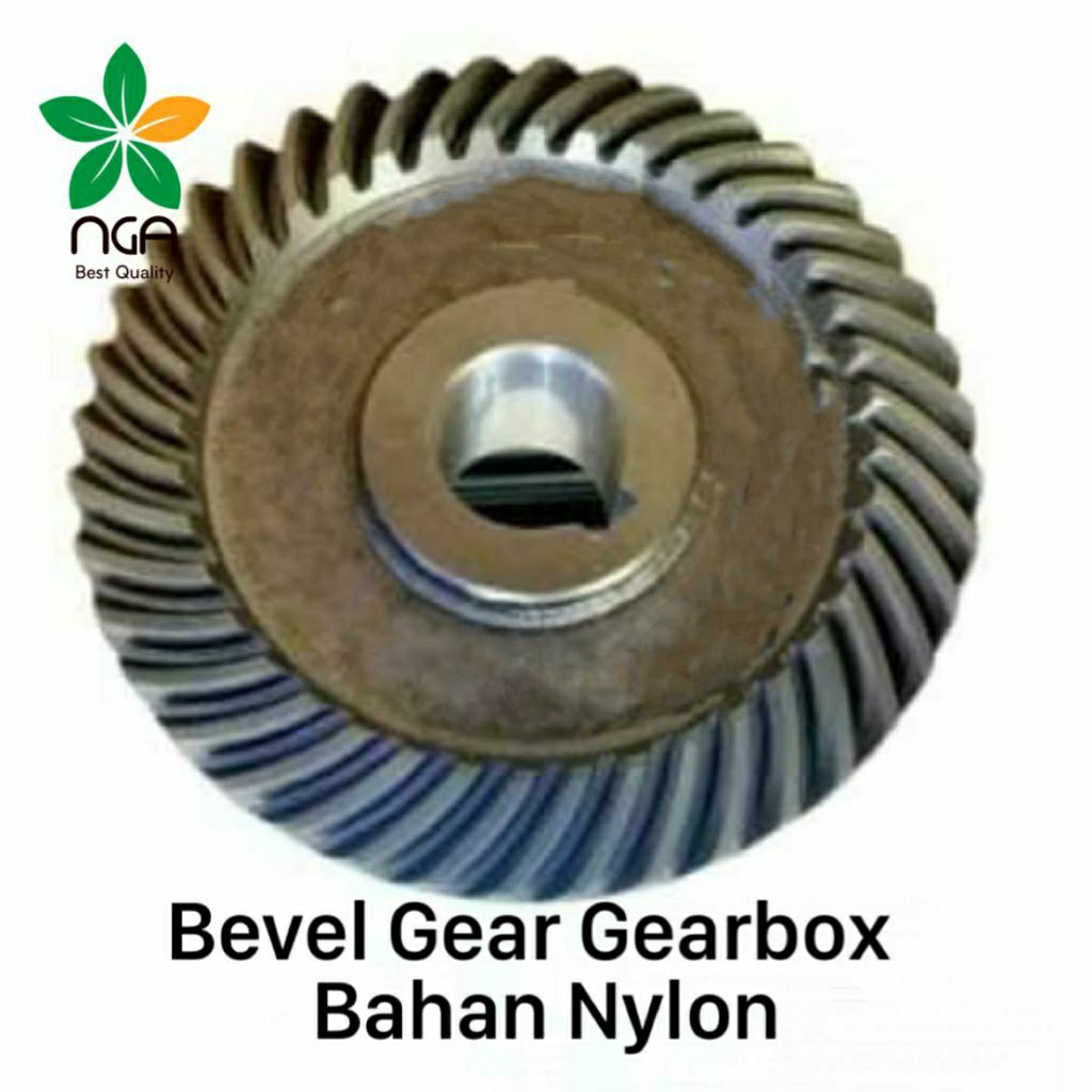 Bevel Gear Gearbox Bahan Nylon