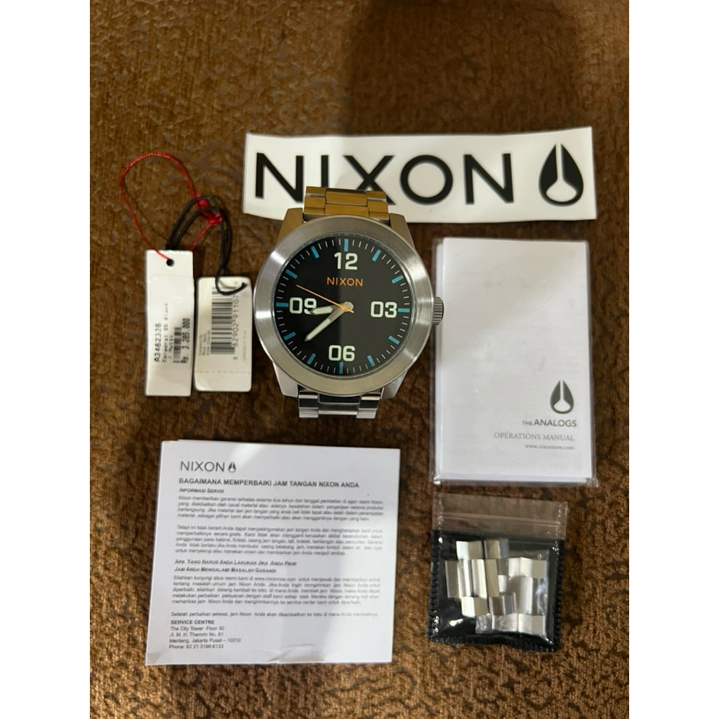 NIXON CORPORAL SS BLACK/MULTI