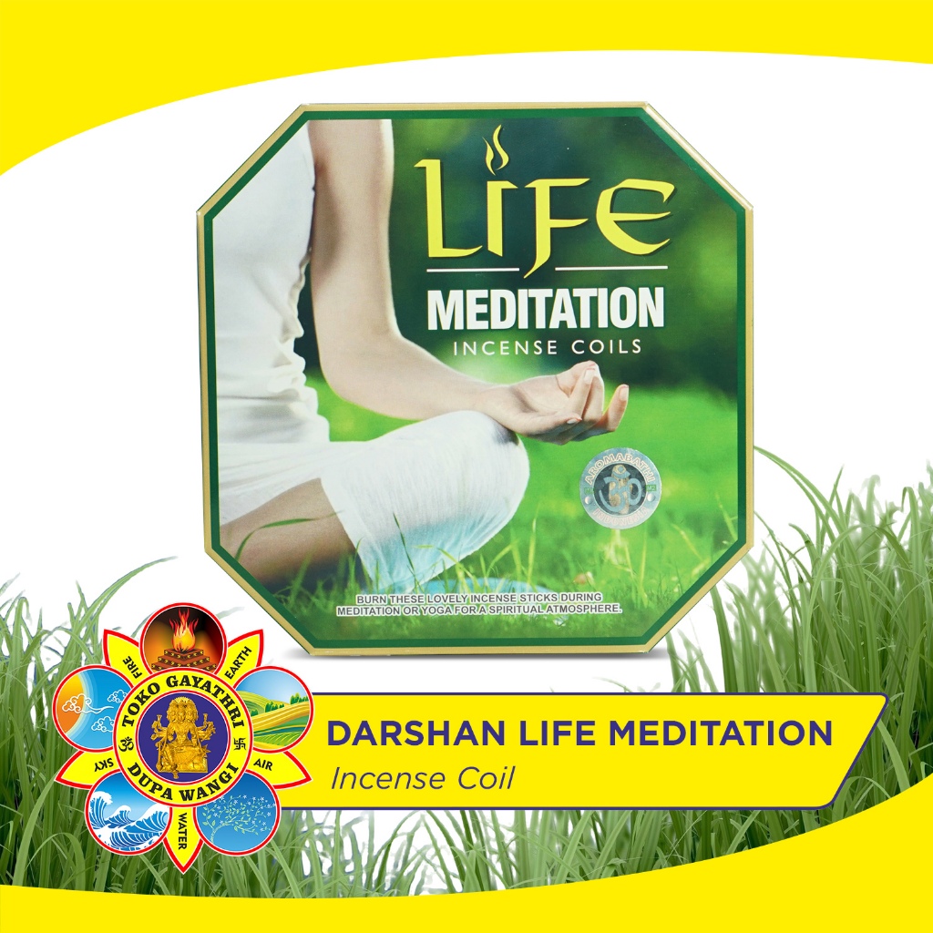 Dupa India Aromaterapi Coil - Darshan Life Meditation