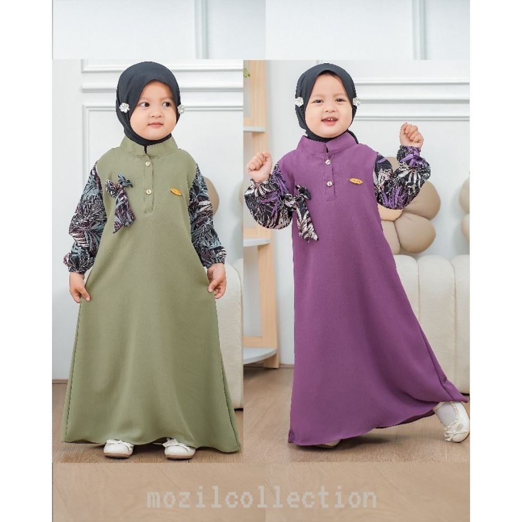 Inaya Kids Gamis Anak Usia 1-8 Tahun Terbaru //Gamis Anak Perempuan Terbaru
