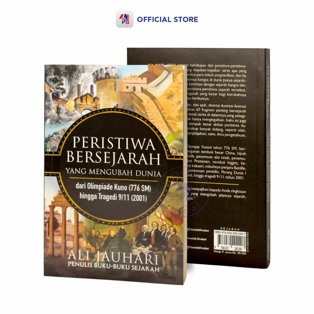 Buku Sejarah / Peristiwa Bersejarah yang Mengubah Dunia / ALVABET -PAV