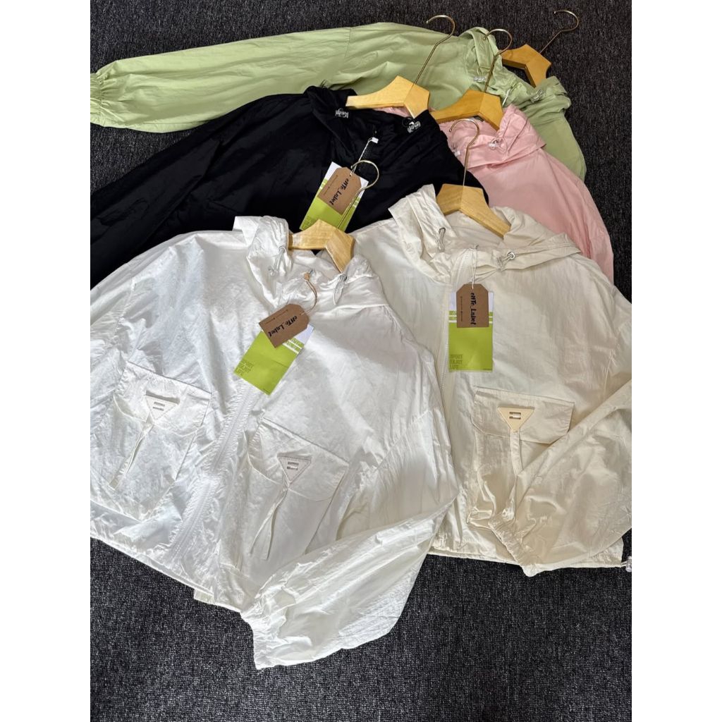 jacket parasut wanita kekinian