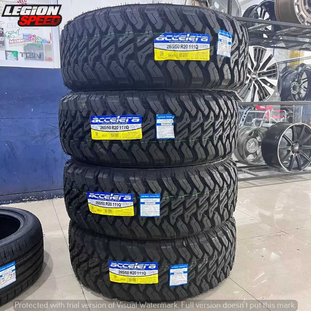 BAN OFFROAD RING 20 MERK ACCELERA M/T-01 265 50 R20 BAN PACUL