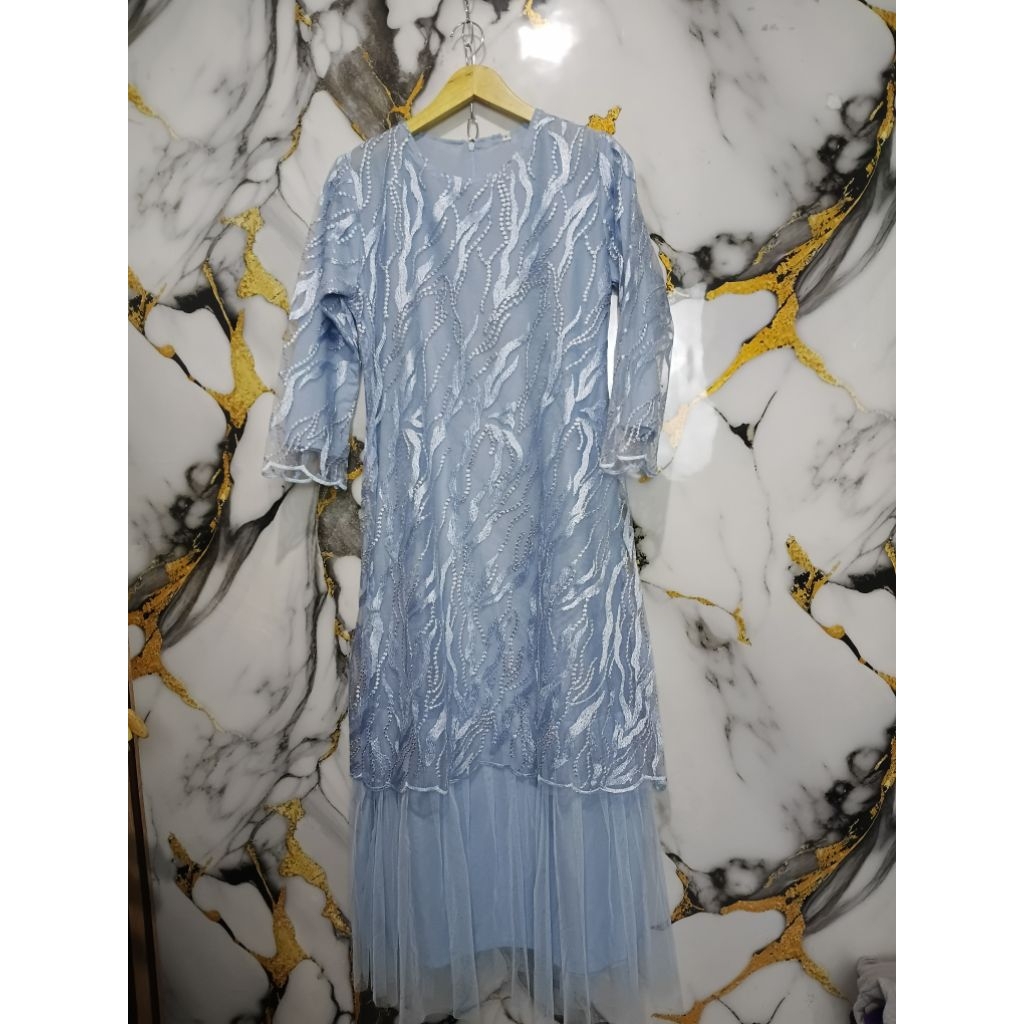 Gamis Wanita Brokat PL