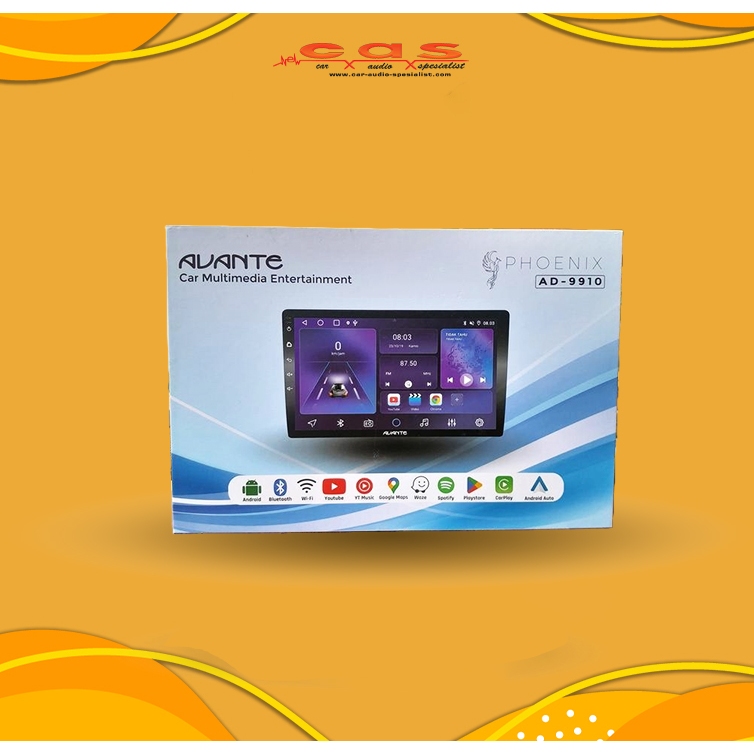 HEADUNIT ANDROID AVANTE AD 9910 9 inch RAM 2+32GB