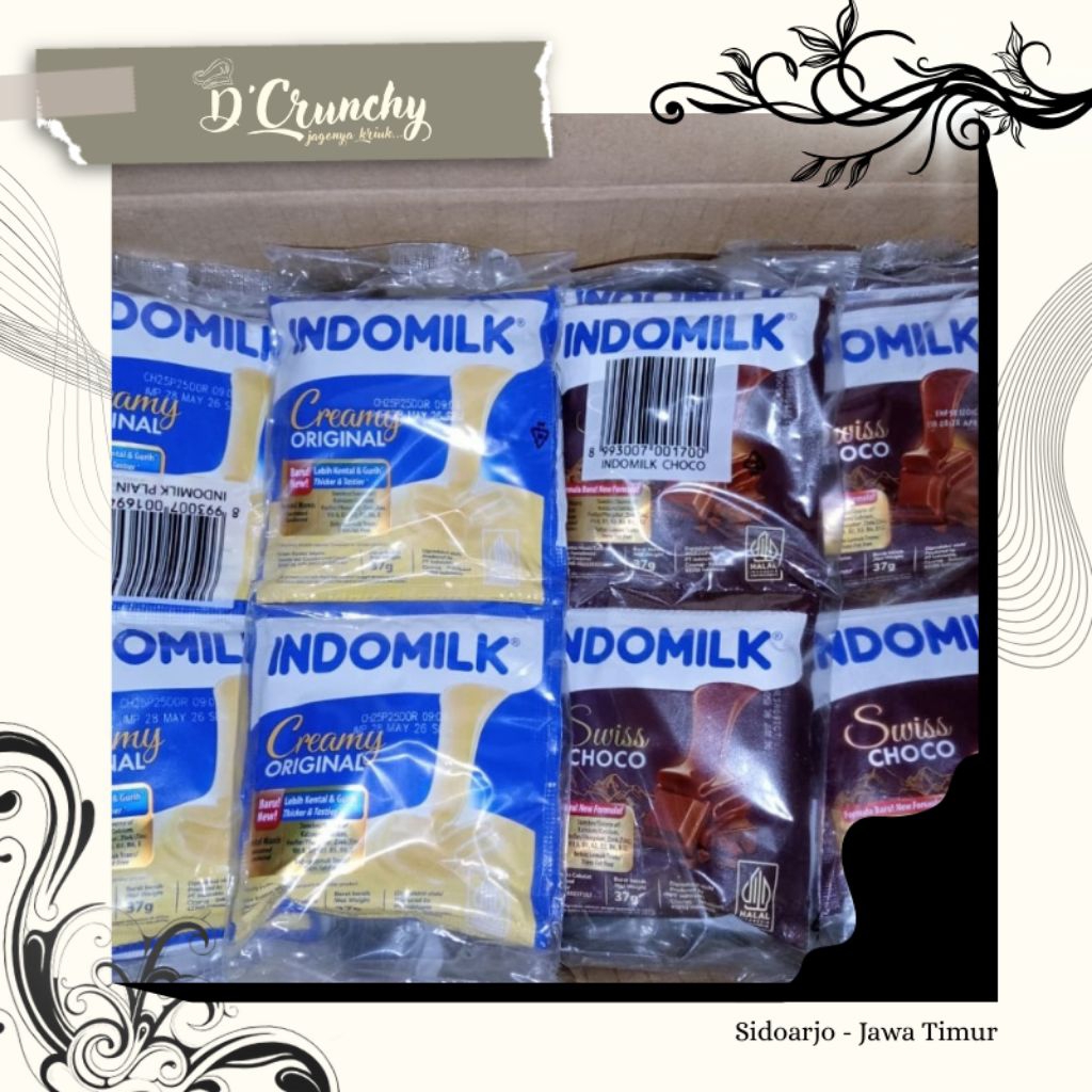 susu Indomilk sachet 1 renceng