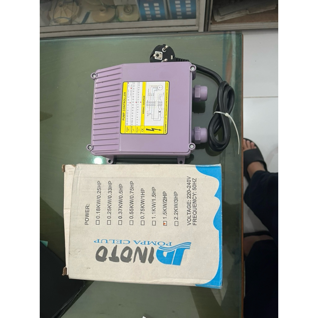 Control Box Pompa Satelit INOTO 2 HP Submersible Box Kontrol Sible