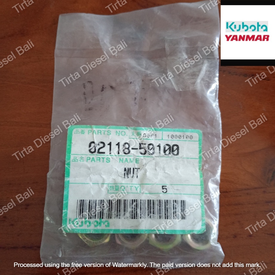 KUBOTA NUT STUD BRACKET ROCKER ARM MUR BAUT DUDUKAN SETELAN KLEP TEMLAR PELATUK RD 75 - 85 - 105 - 1
