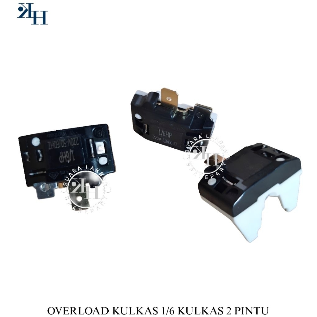 overload 1/6 kulkas 2 pintu