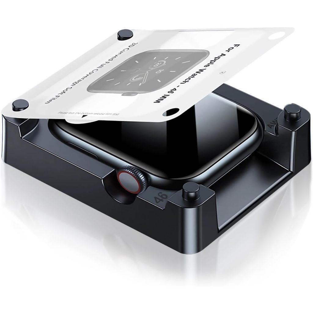 APPLE WATCH SERIES 10/11 POLYMER PMMA SCREEN GUARD IWATCH SERIES 11 10 9 8 ANTI GORES IWATCH