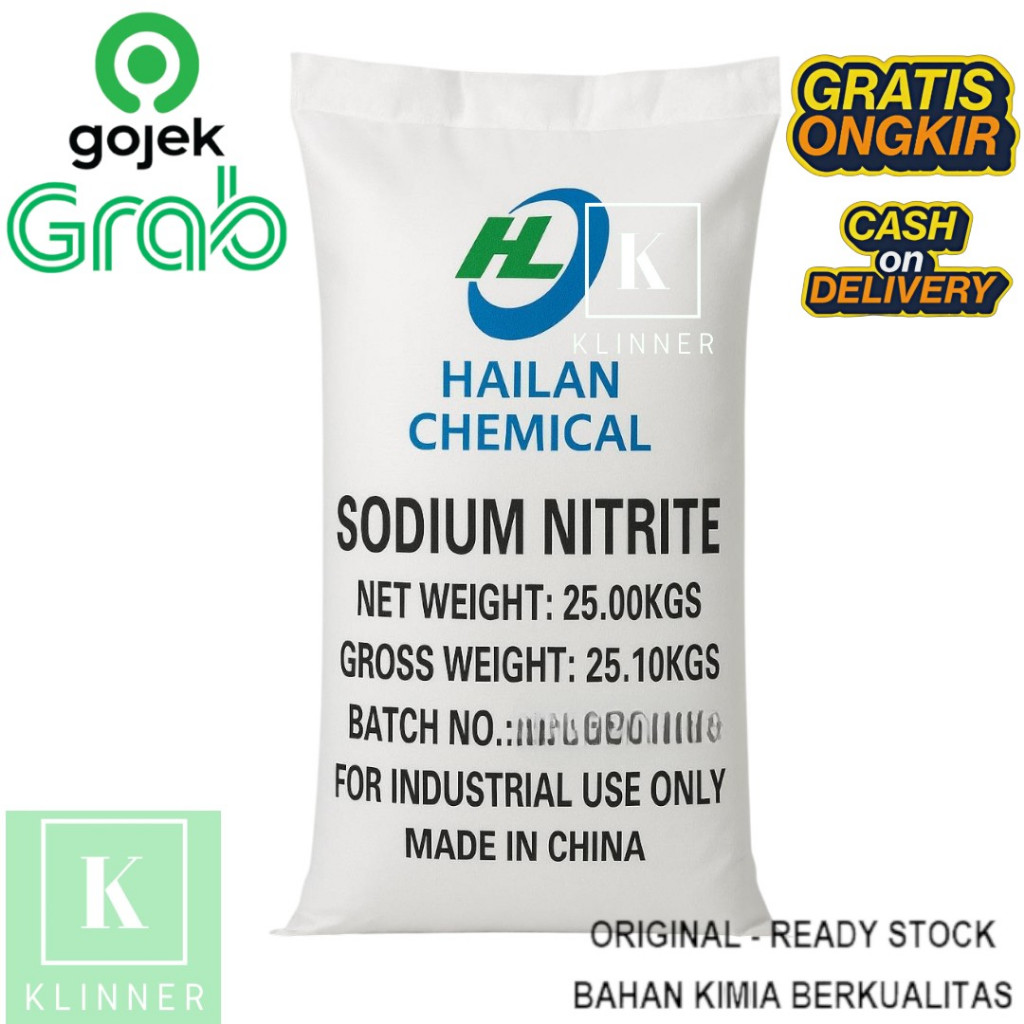 sodium nitrite / sodium nitrit / natrium nitrite NaNO2 25kg