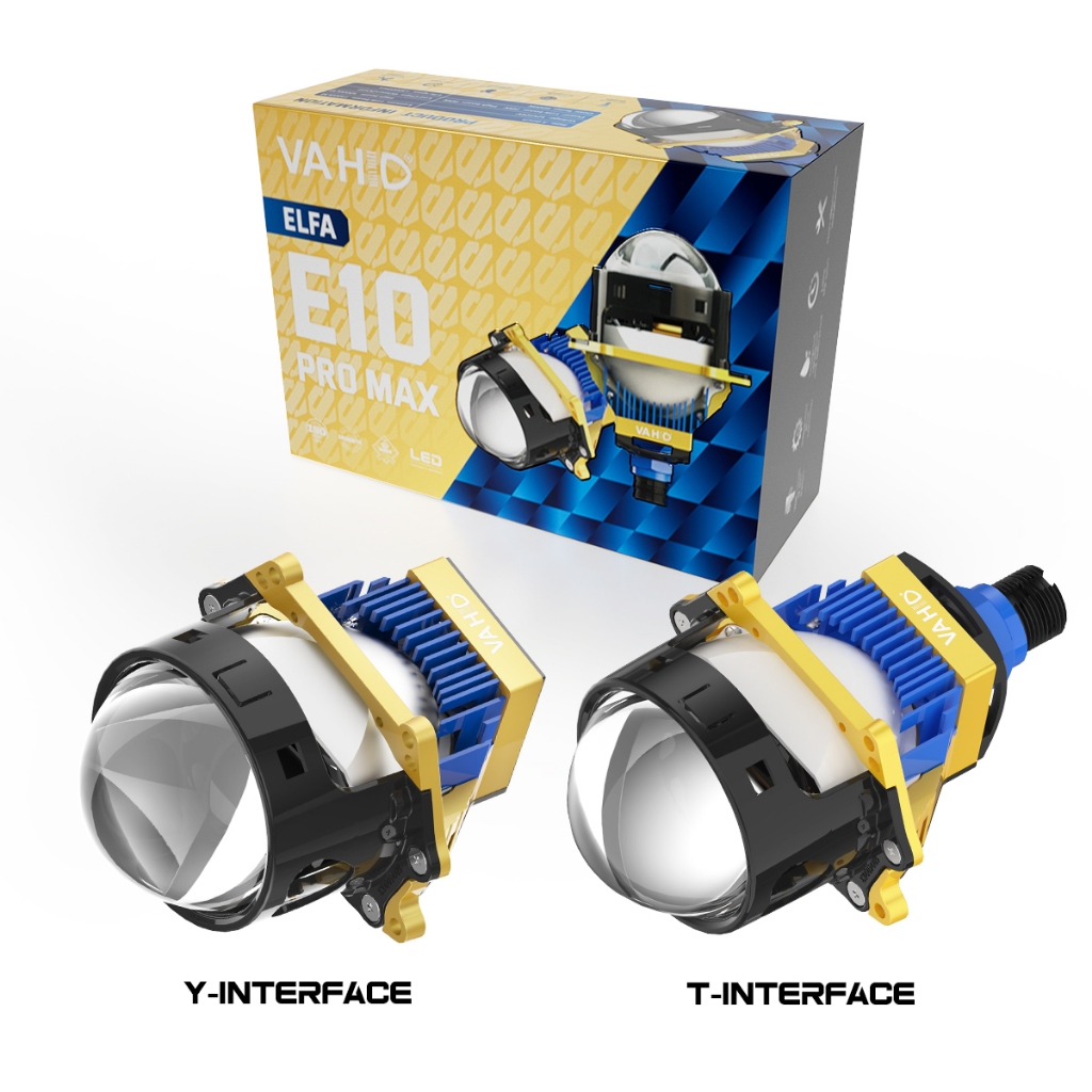 E10 Pro Max - Lampu Biled Projector Laser 3 inch Vahid E10 Pro Max 80 Watt | Premium 3.0" LED Projec