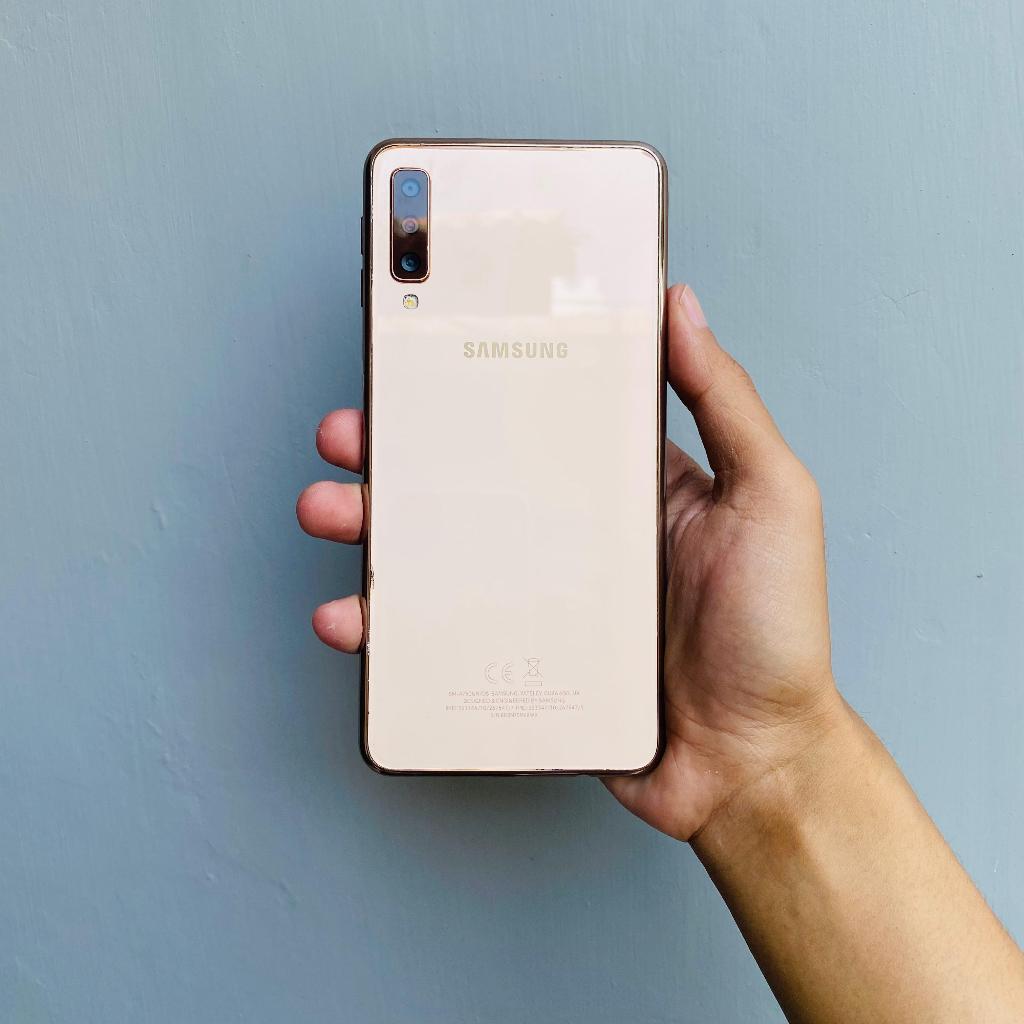 SAMSUNG A7 2018 SECOND 4/64GB ORIGINAL GARANSI RESMI