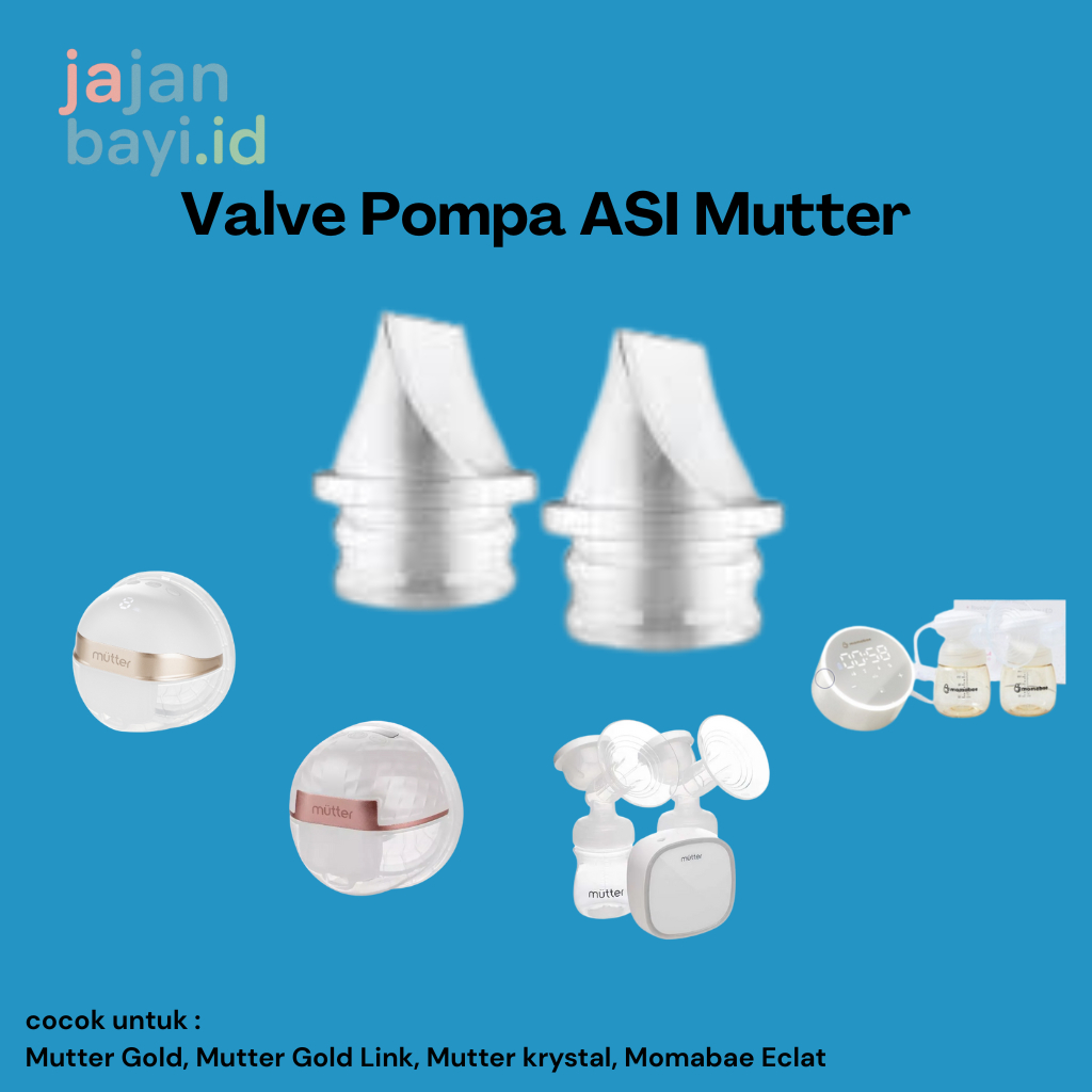 Valve Pompa ASI Mutter Gold, Mutter Gold Link , Mutter Krystal | Katup Duckbill Pompa ASI Mutter