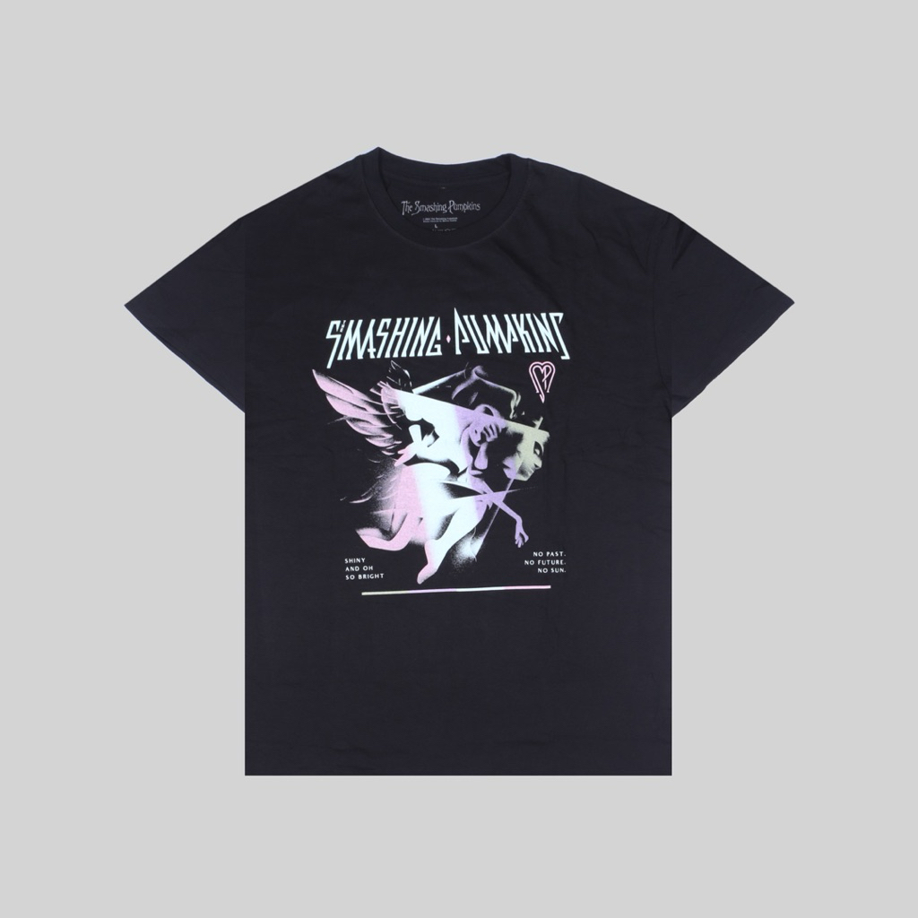 Tshirt SMASHING PUMPKINS - SHINY | Kaos Band Pria Reguler Original Merchandise