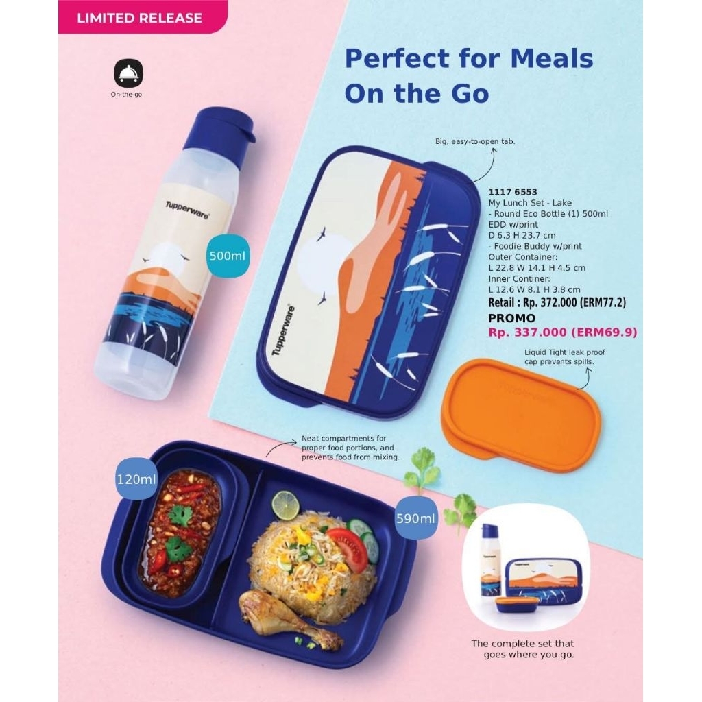 lunch set tupperware malaysia