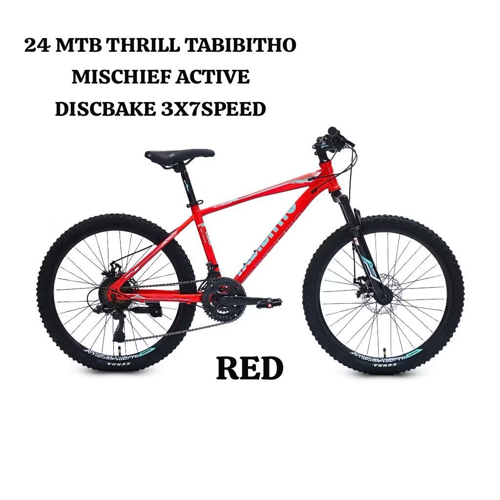 (batam) Sepeda MTB 24 THRILL TABIBITHO MISCHIEF ACTIVE SHIMANO