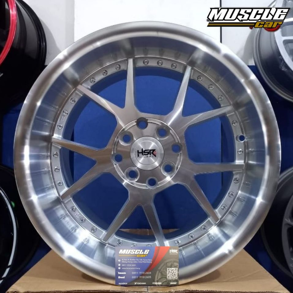velg mobil ring 16 celong baut 4 merk HSR pelek racing untuk mobil avanza xenia kijang brio agya cal