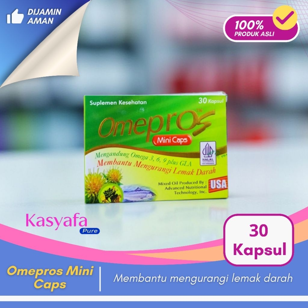 Omepros Minicaps 10 Kapsul / 30 Kapsul ORIGINAL 100%