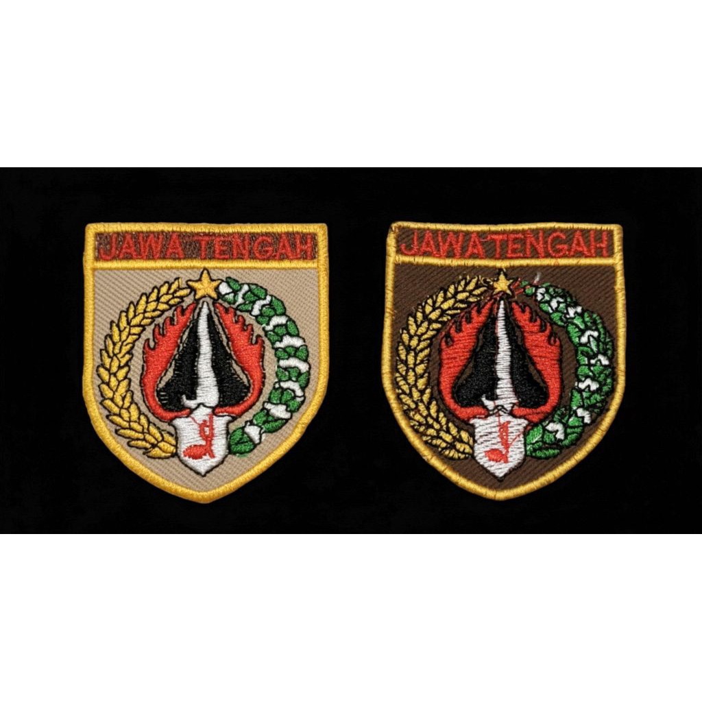 Kwarda Jawa Tengah Pramuka Bordir