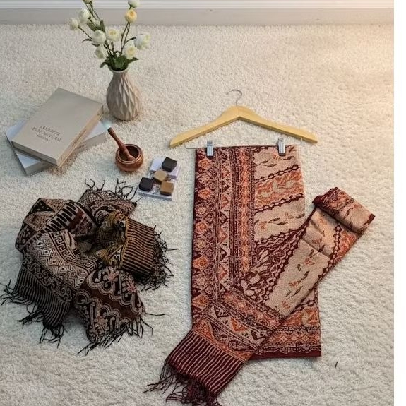 KAIN BATIK JUPRI | BATIK SET SELENDANG | BATIK VISCOSE | BATIK CIREBON