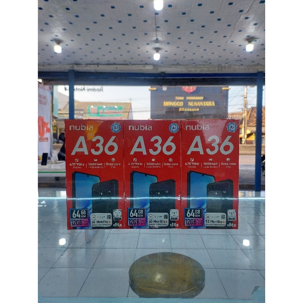 NUBIA A36 4/64 NEW SEGEL ORI