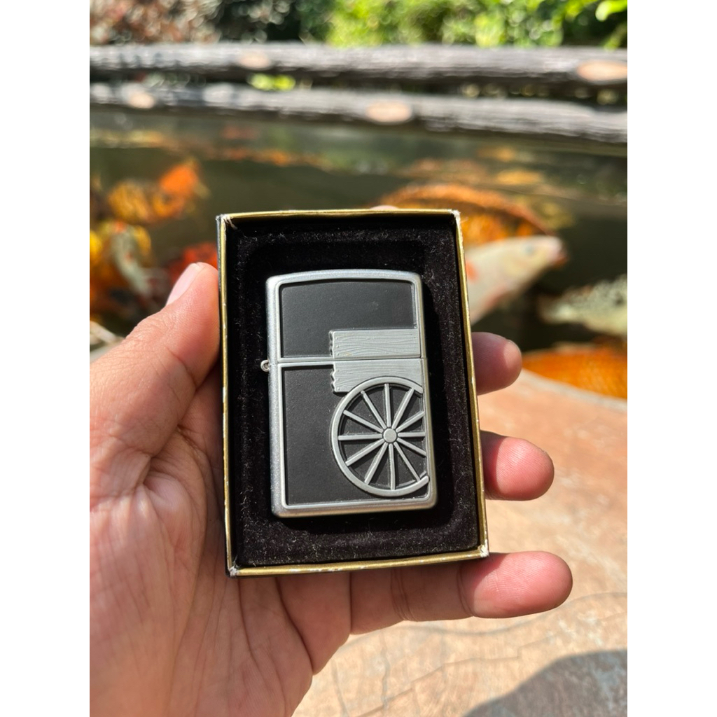 Zippo Wagon Wheel Emblem