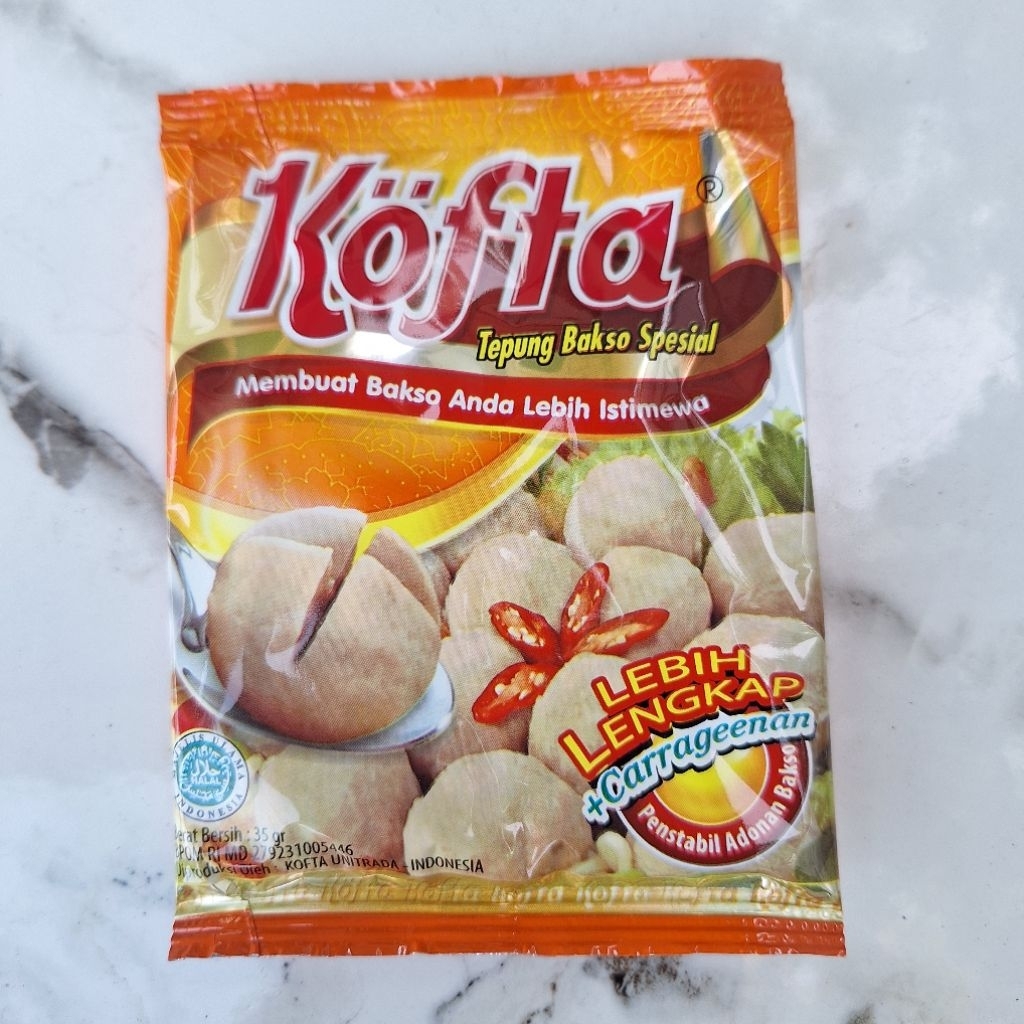 [ECERAN] KOFTA Tepung Pengenyal Bakso sari bumbu spesial