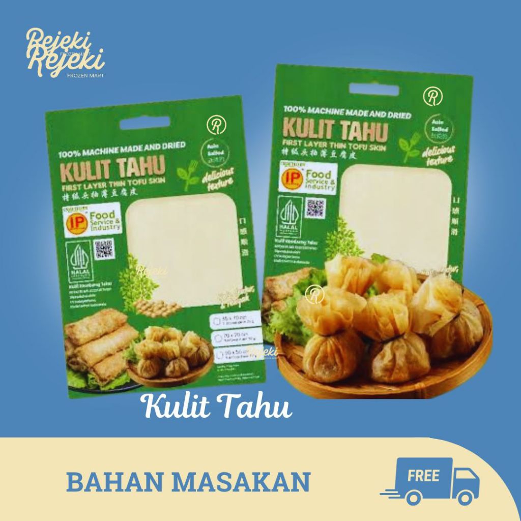 Kulit Tahu untuk Dimsum / Ngohiong / Hekeng - Rejekifrozenmart2