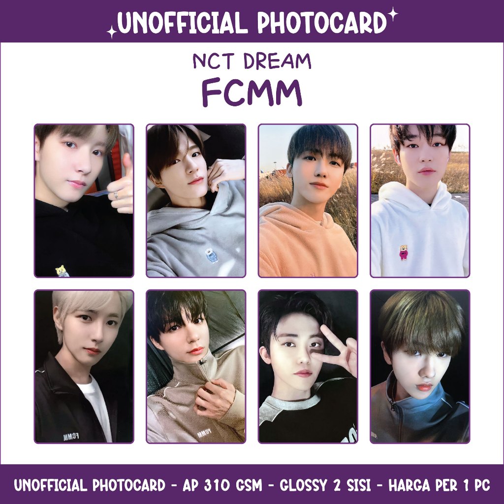 NCT DREAM - FCMM - UNOFFICIAL PC