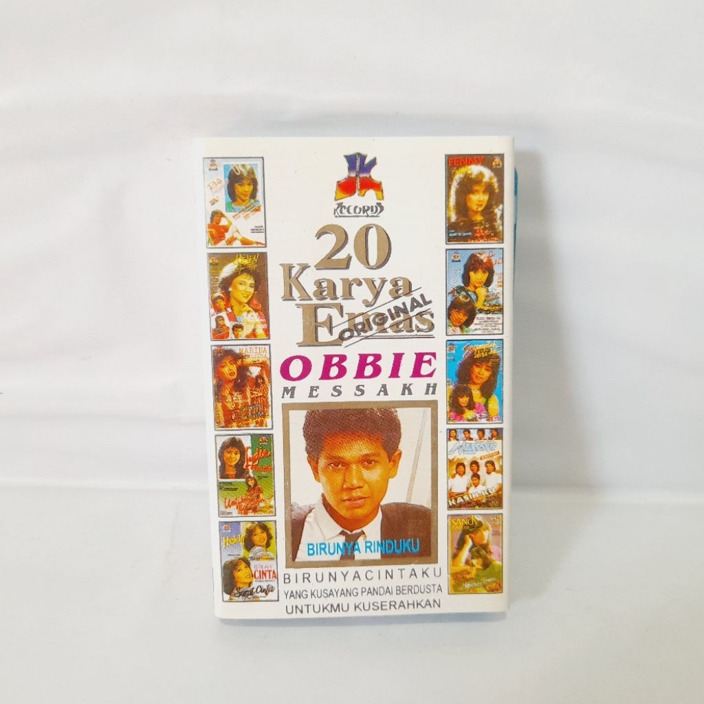 Kaset 20 Karya Emas Obbie Messakh - JK Records