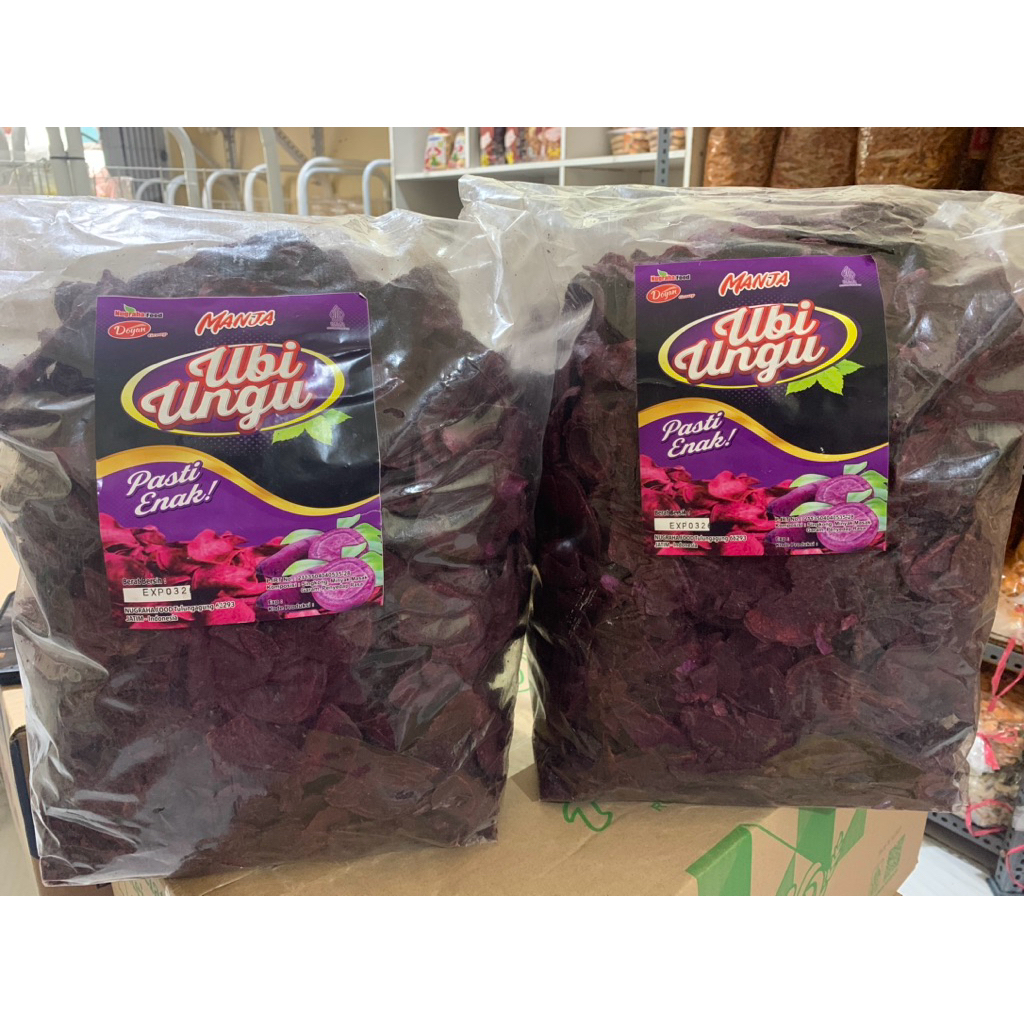 Keripik ubi ungu 2kg (bal)
