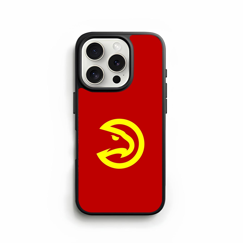 Case Casing Softcase iphone 17 16 15 14 13 12 11 Pro Air Max Mini Plus X Xs Max XR Atlanta Hawks Red