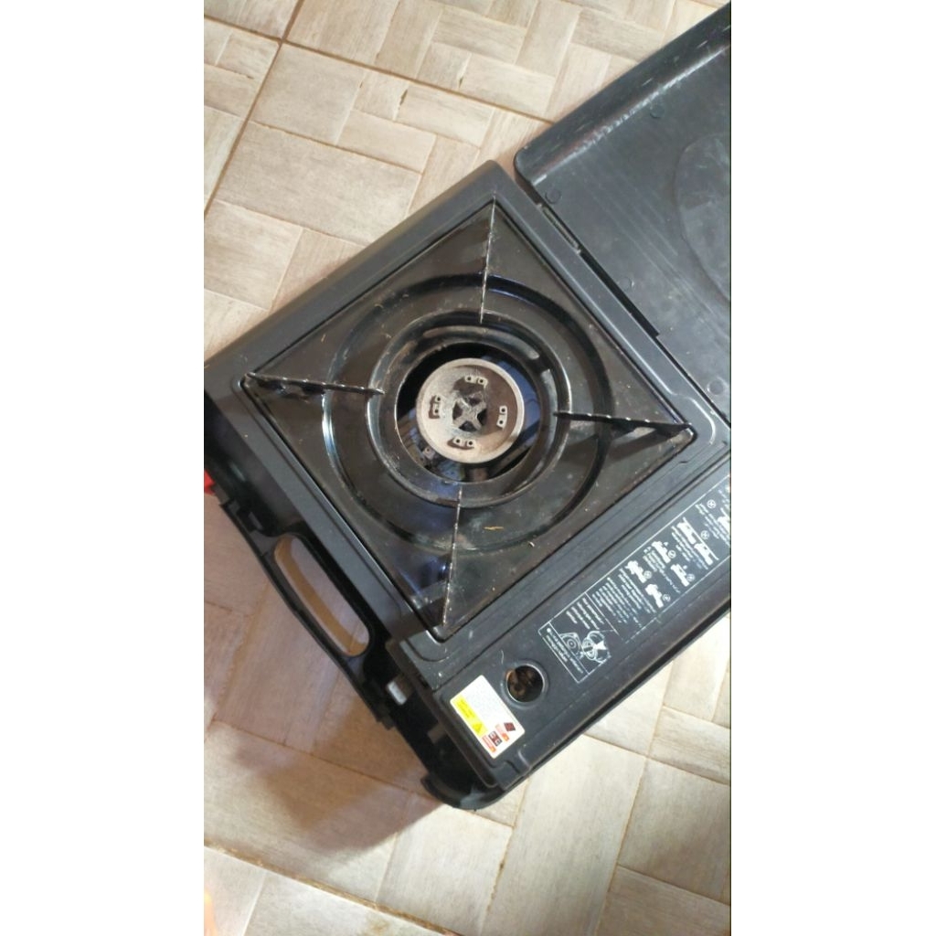 kompor gas portable merk Sanex (Second no minus)