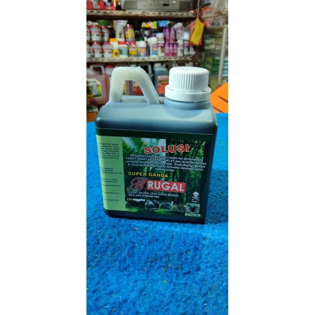 rugal minyak pengusir babi monyet dll isi 500ml