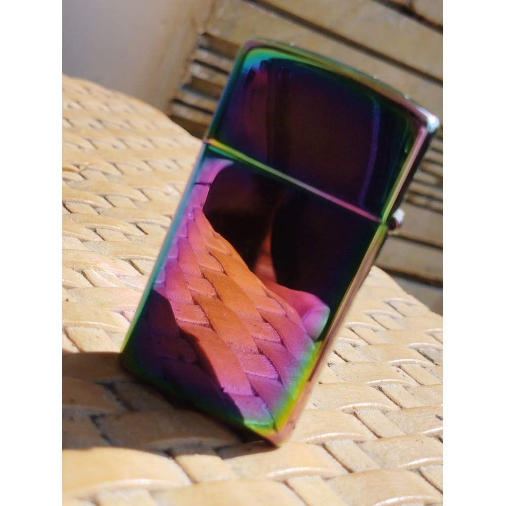 JUAL ZIPPO SLIM SPECTRUM SECOND DAN ZIPPO SLIM ORANGE MATTE SECOND ORIGINAL.