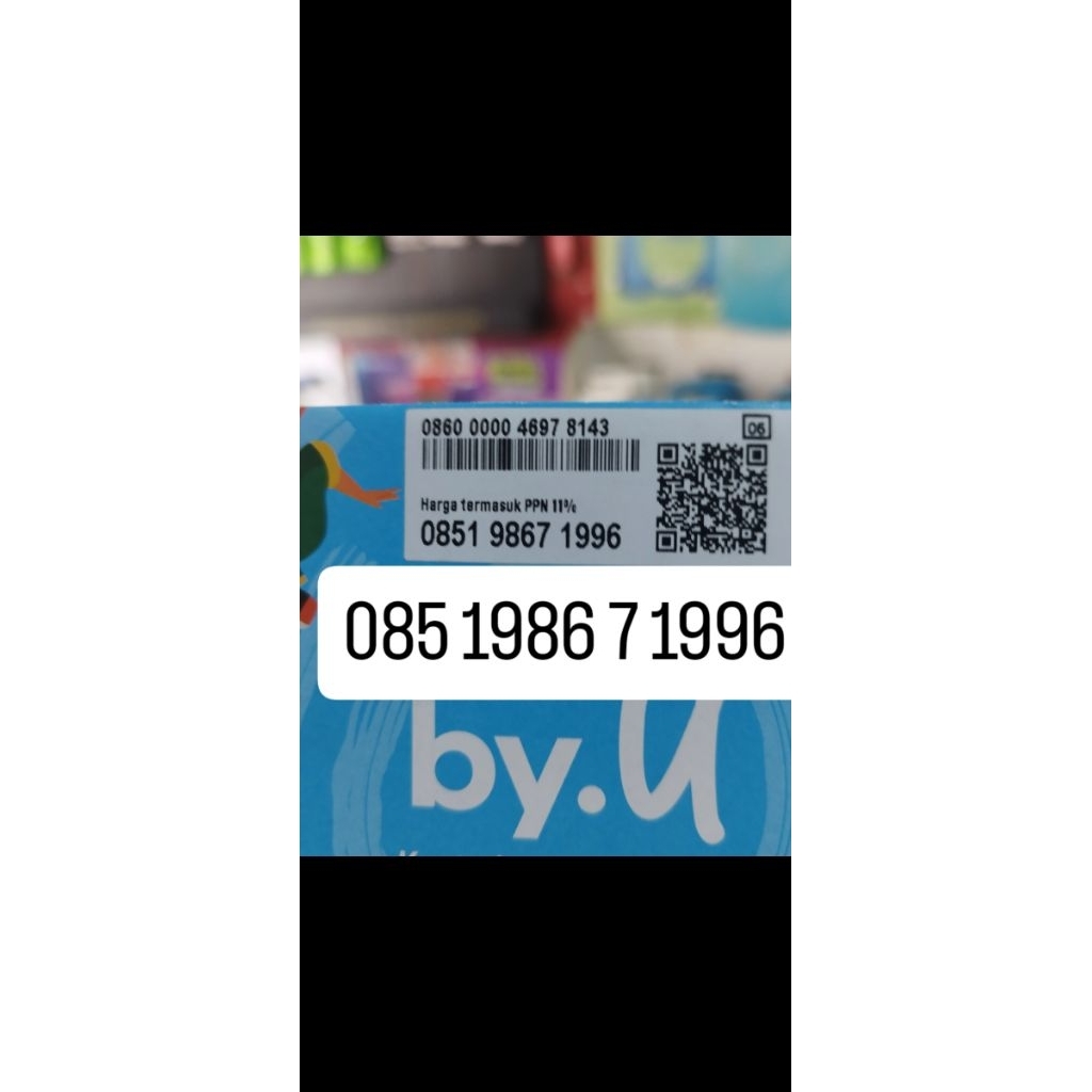 Nomor byU telkomsel cantik