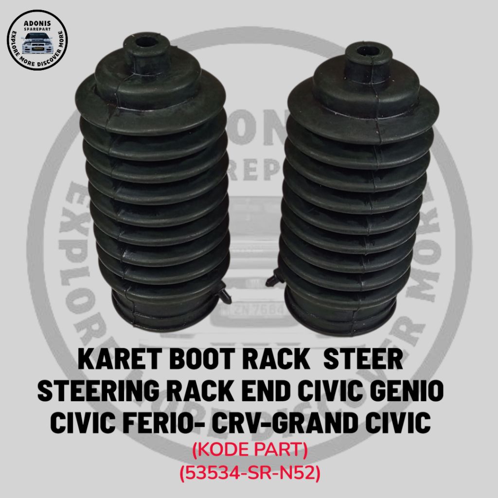 Karet Boot Rack stir Steering Rack End CIVIC GENIO -CRV CIVIC FERIO GRAND CIVIC