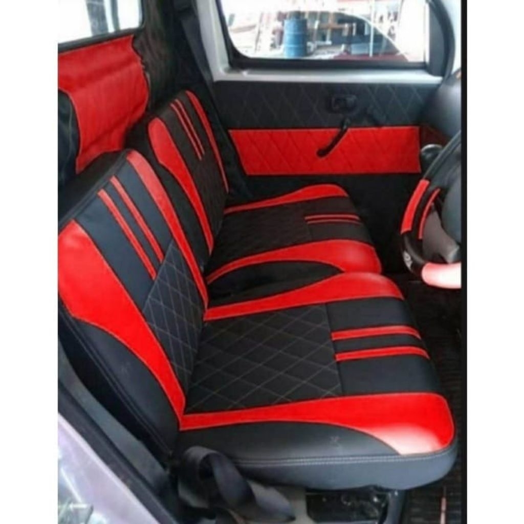 sarung jok grandmax pick up motif variasi COD