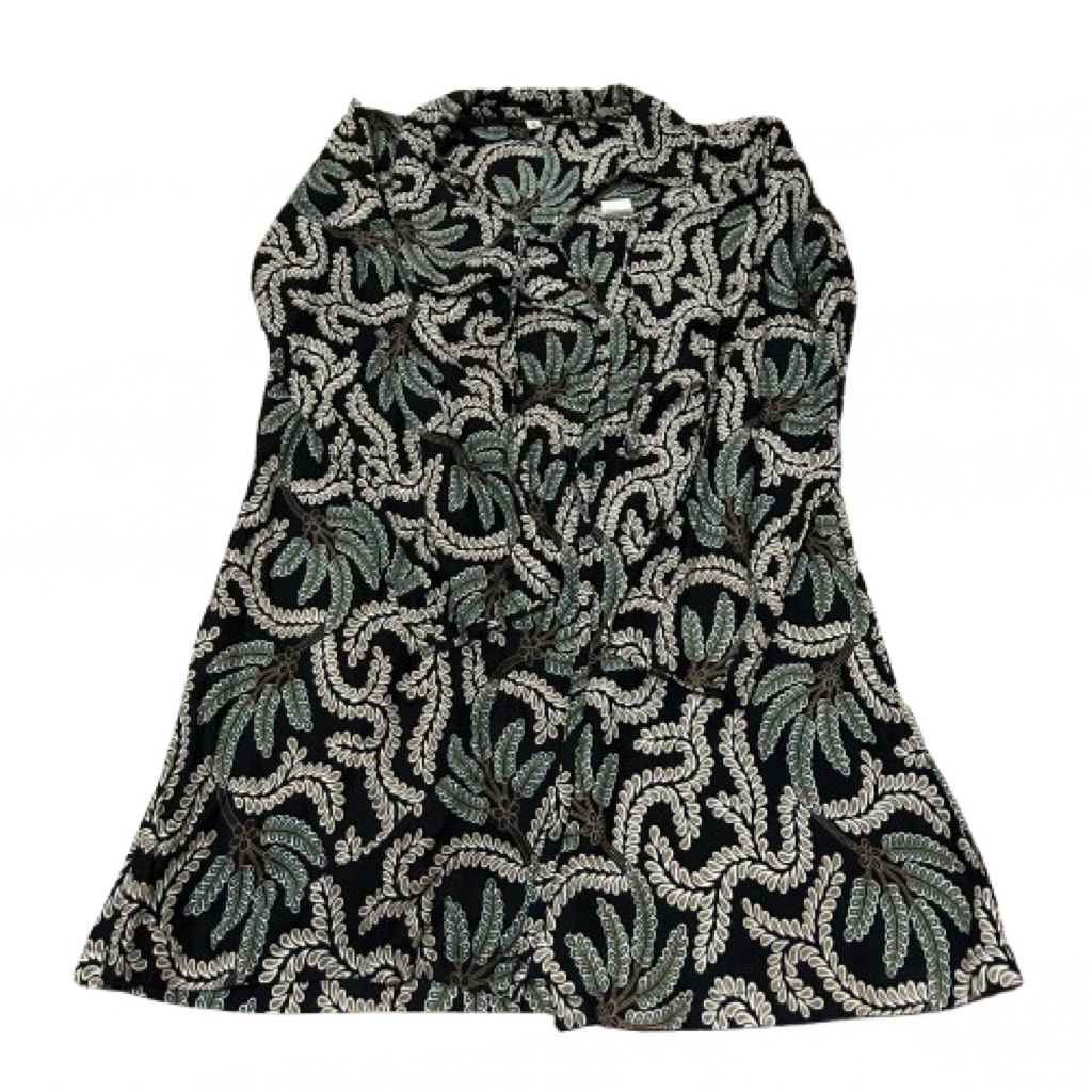 Baju batik kantor casual batik wanita preloved