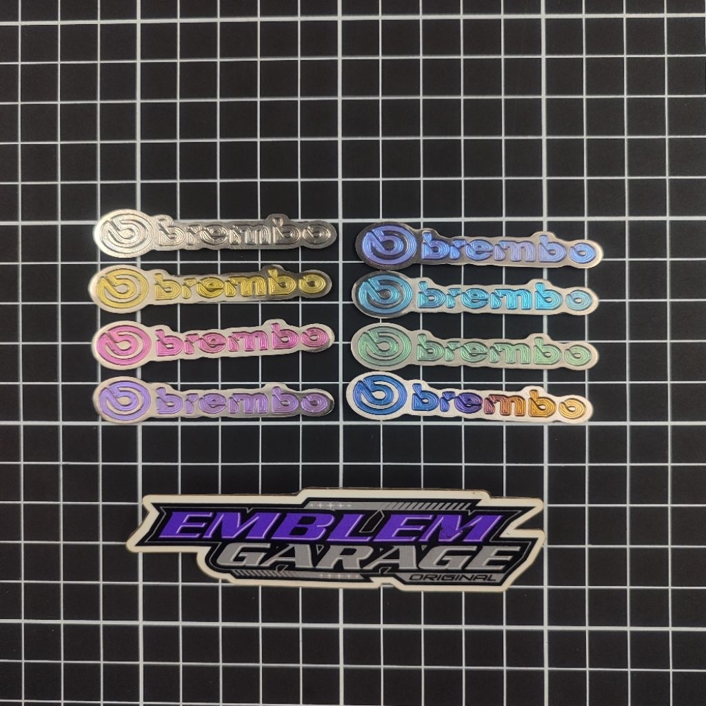 Emblem Logo Brembo Titanium Vietnam