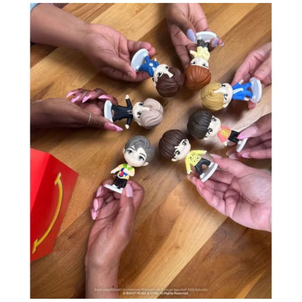 Figura MCdonald x BTS TinyTan Official Original MCD