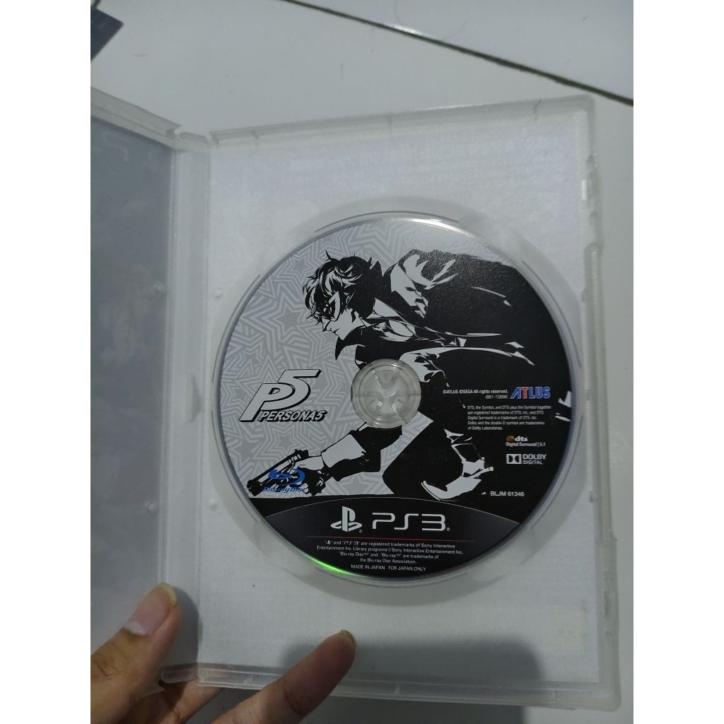 PERSONA 5 PS 3 bahasa Jepang