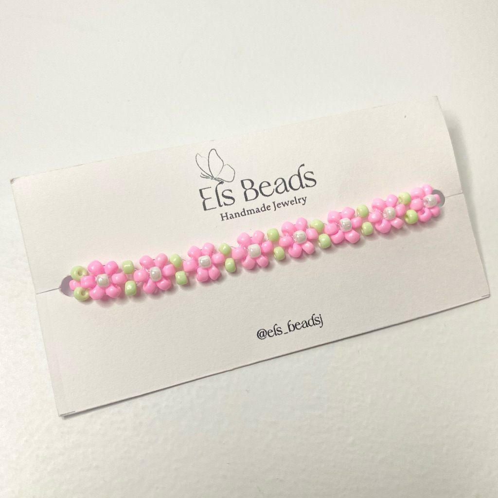 Daisy Bracelet - Pink series