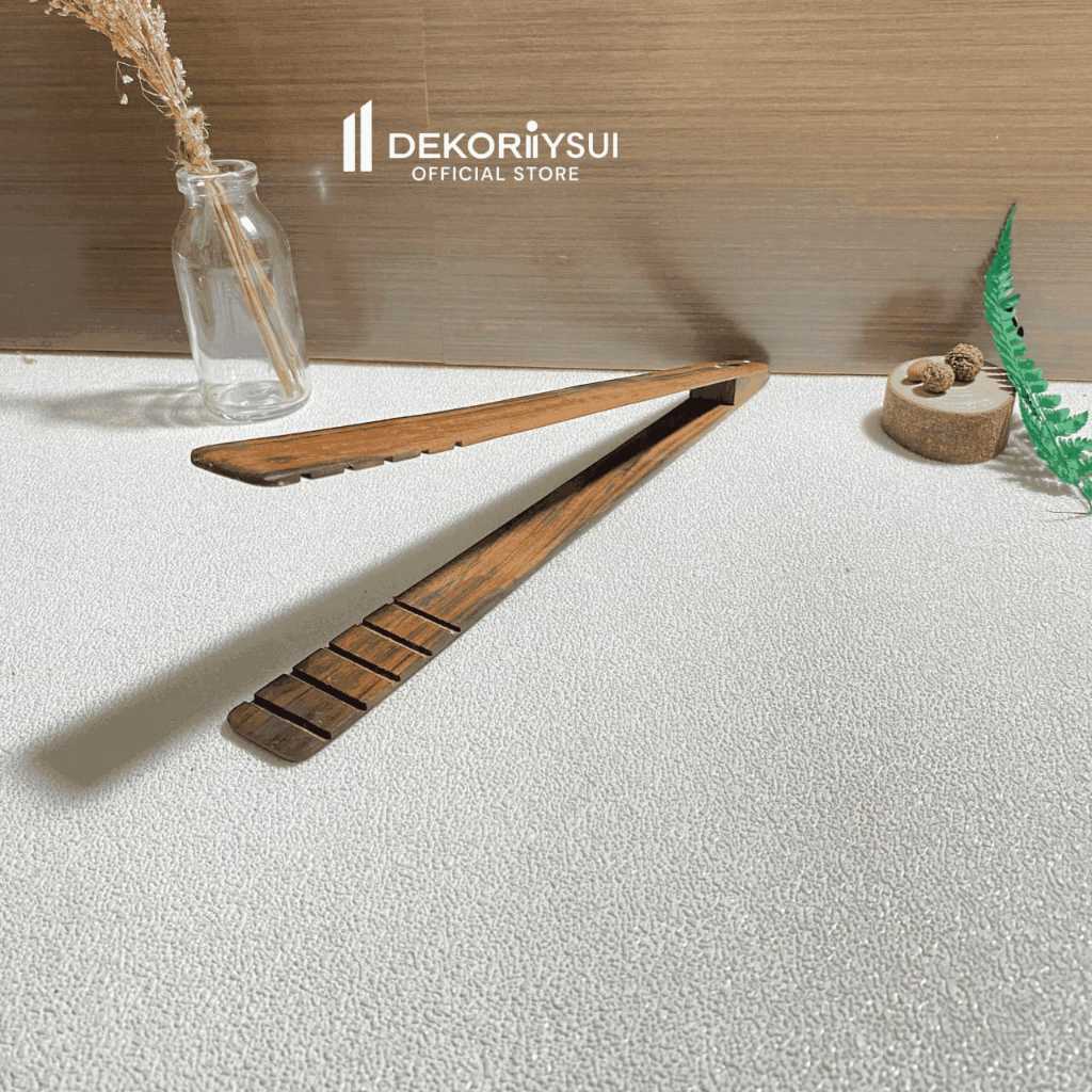 Capitan makanan kayu Capitan gorengan panjang aesthetic premium