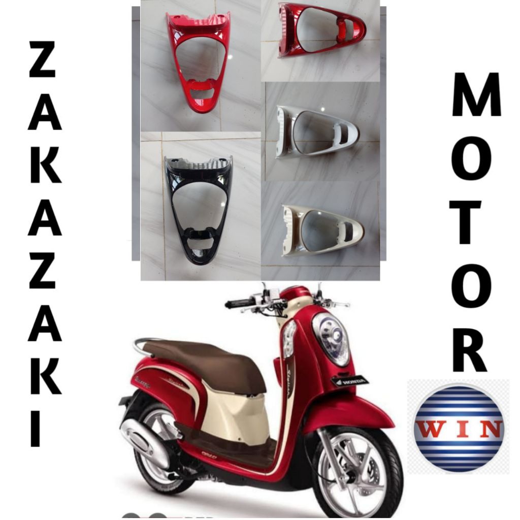 WIN - cover stop lampu belakang scoopy FI 2013-2016